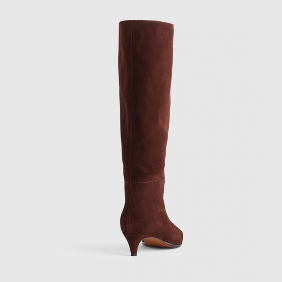 NEW! MADEWELL Women’s Emilie Tall Suede Boot Chocolate Raisin Size 10.5 - no box - Picture 16 of 16